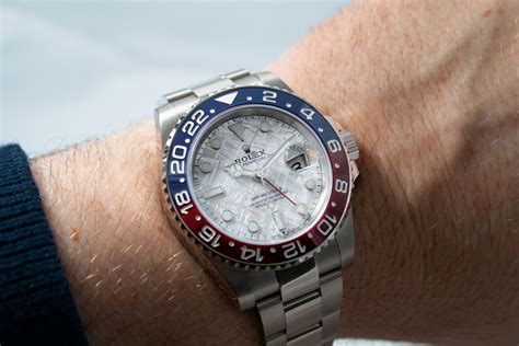 rolex gmt pepsi white gold review|Rolex gmt Pepsi price.